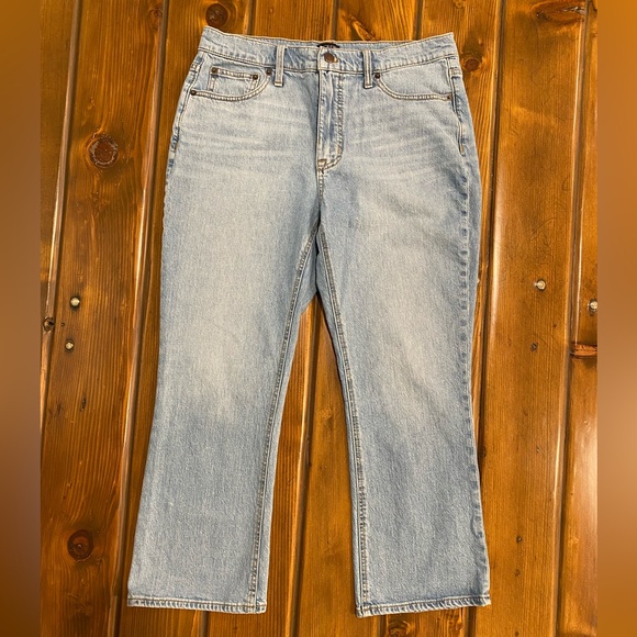 J.Crew Factory flare crop jean - Picture 3 of 8